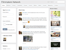 Tablet Screenshot of networking.studentfilmmakers.com